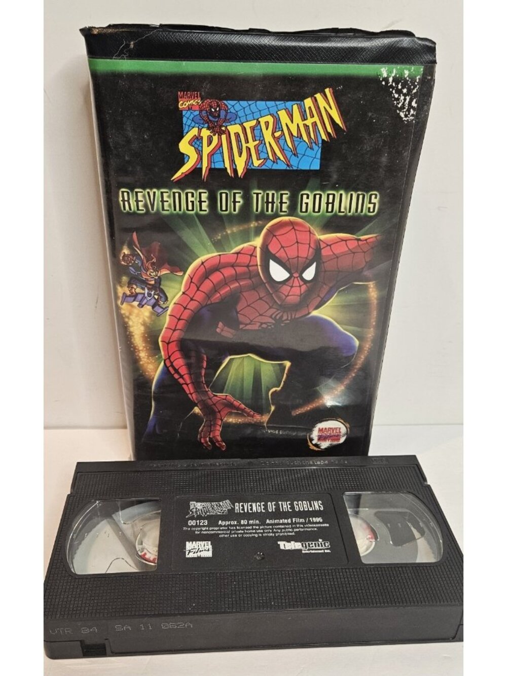 1997 Spider-Man The Animated Series REVENGE OF THE GOBLINS VHS